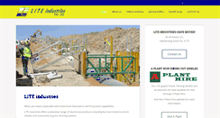 Desktop Screenshot of liteindustries.com.au