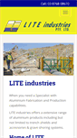 Mobile Screenshot of liteindustries.com.au